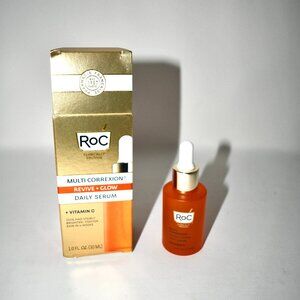 RoC Multi Correxion Revive + Glow 10% Vitamin C Serum, 1 fl oz, NWT